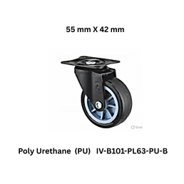 Supo Poly Poly Urethane (PU) IV-B101-PL63-PU-B - 55 mm X 42 mm