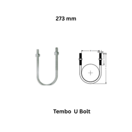Tembo U Bolt - 273 mm