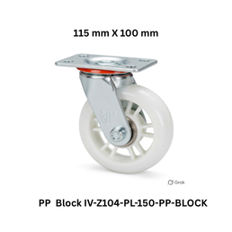 Supo Poly PP Block IV-Z104-PL-150-PP-BLOCK - 115 mm X 100 mm