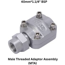 Secure Air Male Threaded Adaptor Assembly (MTA) - 40mm*1.1/4" BSP