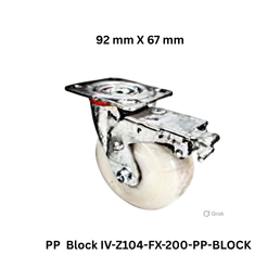 Supo Poly PP Block IV-Z104-FX-200-PP-BLOCK - 92 mm X 67 mm