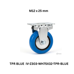 Supo Poly TPR BLUE IV-Z303-WH75X32-TPR-BLUE - M12 x 25 mm