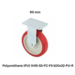Supo Poly Polyurethane (PU) IV45-SS-FC-FX-100x32-PU-R - 90 mm