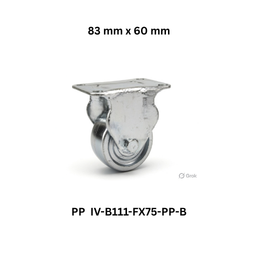 Supo Poly PP IV-B111-FX75-PP-B - 83 mm x 60 mm