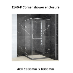 Jaquar 1140-F Corner shower enclosure ACR 8mm - 1950mm x 1600mm