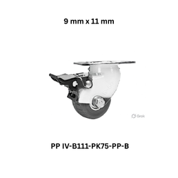 Supo Poly PP IV-B111-PK75-PP-В - 9 mm x 11 mm