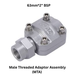 Secure Air Male Threaded Adaptor Assembly (MTA) - 63mm*2" BSP