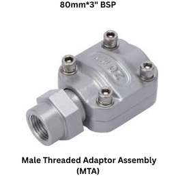 Secure Air Male Threaded Adaptor Assembly (MTA) - 80mm*3" BSP