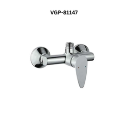 Jaquar Single Lever Exposed Shower Mixer With Provision for Connection to Exposed Shower Pipe (SHA-1211N) With Connecting Legs & Wall Flanges