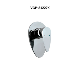 Jaquar Single Lever Exposed Parts Kit of Deusch Mixer consisting of Operating Lever, Cartridge Sleeve, Wall Flange (with Seals) (Compatible with ALD-227 or ALD-229)