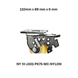 Supo Poly NY IV-J301-PK75-MC-NYLON - 110mm x 89 mm x 6 mm