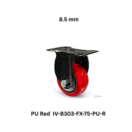 Supo Poly PU Red IV-B303-FX-75-PU-R - 8.5 mm