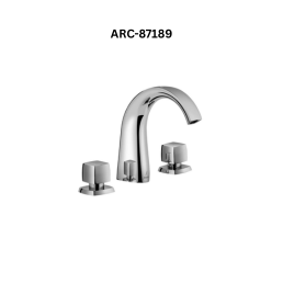 Jaquar 3-Hole Basin Mixer without Popup Waste System, 15mm Cartridge Size (Also available ARC-87191 with popup waste)