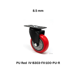 Supo Poly PU Red IV-B303-FX-100-PU-R - 8.5 mm