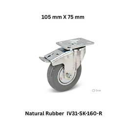Supo Poly Natural Rubber IV31-SK-160-R - 105 mm X 75 mm