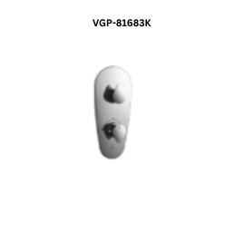Jaquar Aquamax Exposed Part Kit of Thermostatic Shower Mixer with 3-way diverter (Suitable for ALD-683)