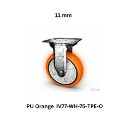 Supo Poly PU Orange IV77-WH-75-ТРЕ-O - 11 mm