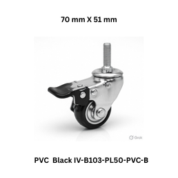 Supo Poly PVC Black IV-B103-PL50-PVC-В - 70 mm X 51 mm