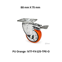 Supo Poly PU Orange IV77-FX-125-ТРЕ-О - 88 mm X 75 mm