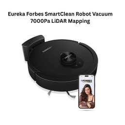 Eureka Forbes SmartClean Robot Vacuum 7000Pa LiDAR Mapping