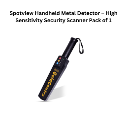 Spotview Handheld Metal Detector – High Sensitivity Security Scanner Pack of 1