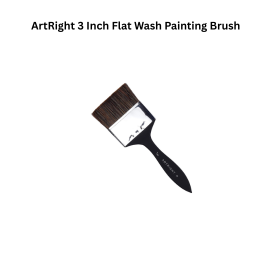 ArtRight 3 Inch Flat Wash Painting Brush
