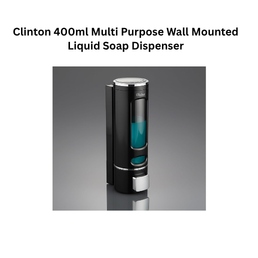 Clinton 400ml Multi Purpose Wall Mounted Liquid Soap Dispenser