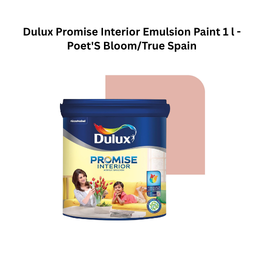 Dulux Promise Interior Emulsion Paint 1 l - Poet'S Bloom/True Spain