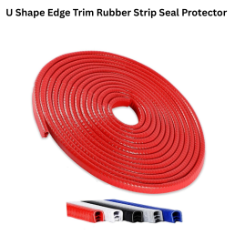 Urbanmonk U Shape Edge Trim Rubber Strip Seal Protector | Anti-Collision car Door Protector