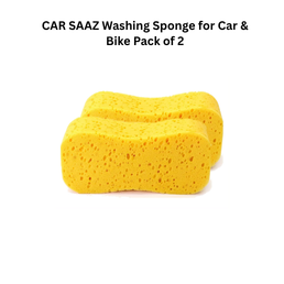 CAR SAAZ Washing Sponge for Car & Bike Pack of 2