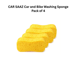CAR SAAZ Car and Bike Washing Sponge Pack of 4