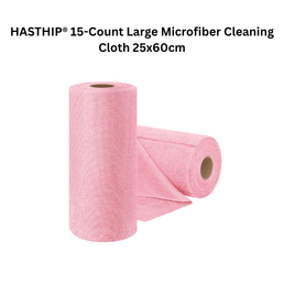 HASTHIP® 15-Count Large Microfiber Cleaning Cloth 25x60cm