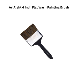ArtRight 4 Inch Flat Wash Painting Brush