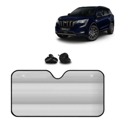 KINGSWAY® Car Window Foil Curtain Sticky Sun Shade Compatible with Mahindra Alturas G4