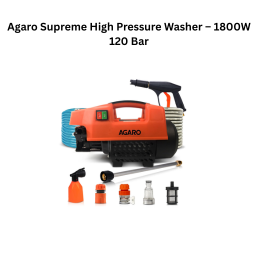 Agaro Supreme High Pressure Washer – 1800W 120 Bar