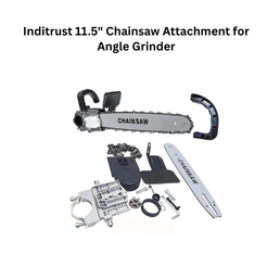 Inditrust 11.5" Chainsaw Attachment for Angle Grinder