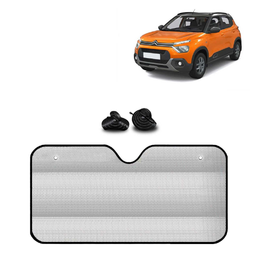 KINGSWAY® Car Window Foil Curtain Sticky Sun Shade Compatible with Citroen C3