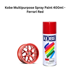 Kobe Multipurpose Spray Paint 400ml - Ferrari Red