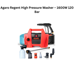 Agaro Regent High Pressure Washer – 1600W 120 Bar
