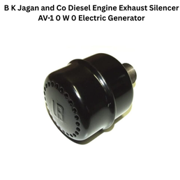 B K Jagan and Co Diesel Engine Exhaust Silencer AV-1 0 W 0 Electric Generator