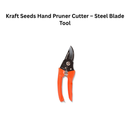 Kraft Seeds Hand Pruner Cutter – Steel Blade Tool