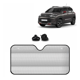 KINGSWAY® Car Window Foil Curtain Sticky Sun Shade Compatible with Citroen C3 Aircross
