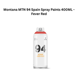 Montana MTN 94 Spain Spray Paints 400ML - Fever Red