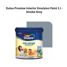 Dulux Promise Interior Emulsion Paint 1 l - Smoke Grey
