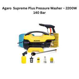 Agaro Supreme Plus Pressure Washer – 2200W 140 Bar