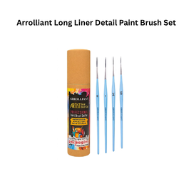 Arrolliant Long Liner Detail Paint Brush Set