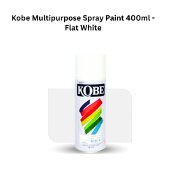 Kobe Multipurpose Spray Paint 400ml - Flat White