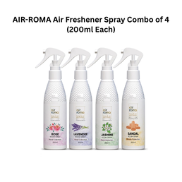 AIR-ROMA Air Freshener Spray Combo of 4 (200ml Each)