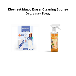 Kleenest Magic Eraser Cleaning Sponge Degreaser Spray