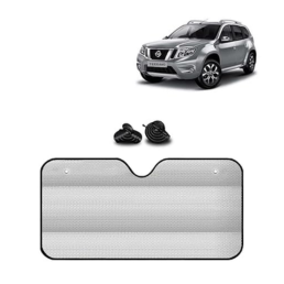 KINGSWAY® Car Window Foil Curtain Sticky Sun Shade Compatible with Hyundai Eon